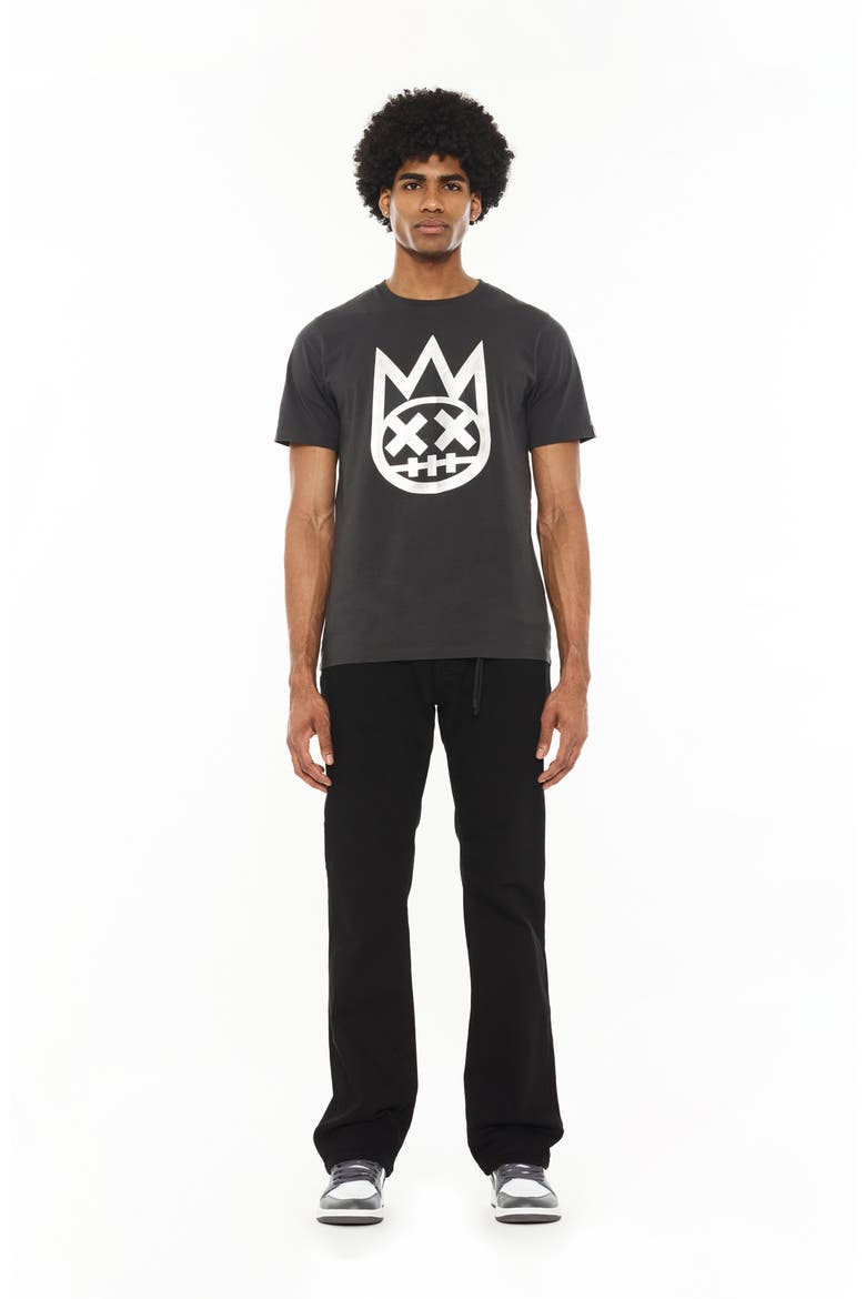 Rebel Straight Leg Jeans, Alternate, color, SOLID BLACK