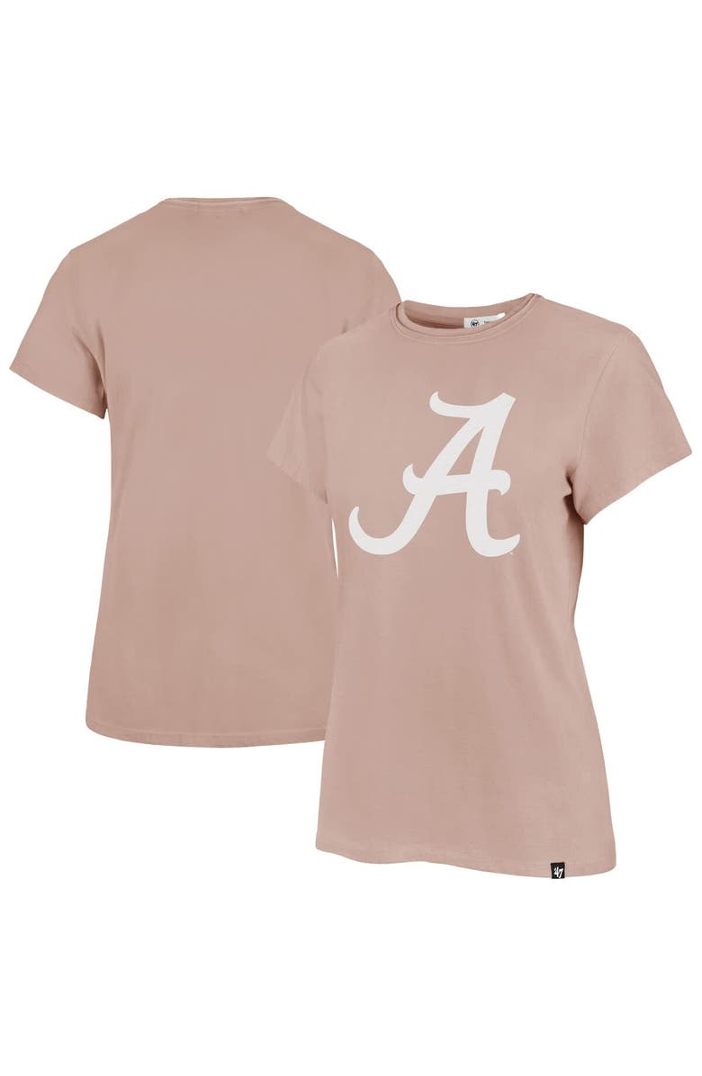 '47 Women's '47 Pink Alabama Crimson Tide Premier Frankie T-Shirt, Main, color, Pink