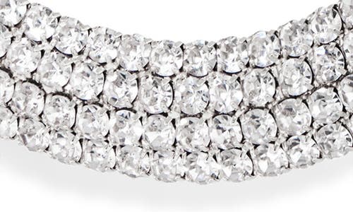 Tasha Crystal Pavé Ring Drop Earrings In Metallic
