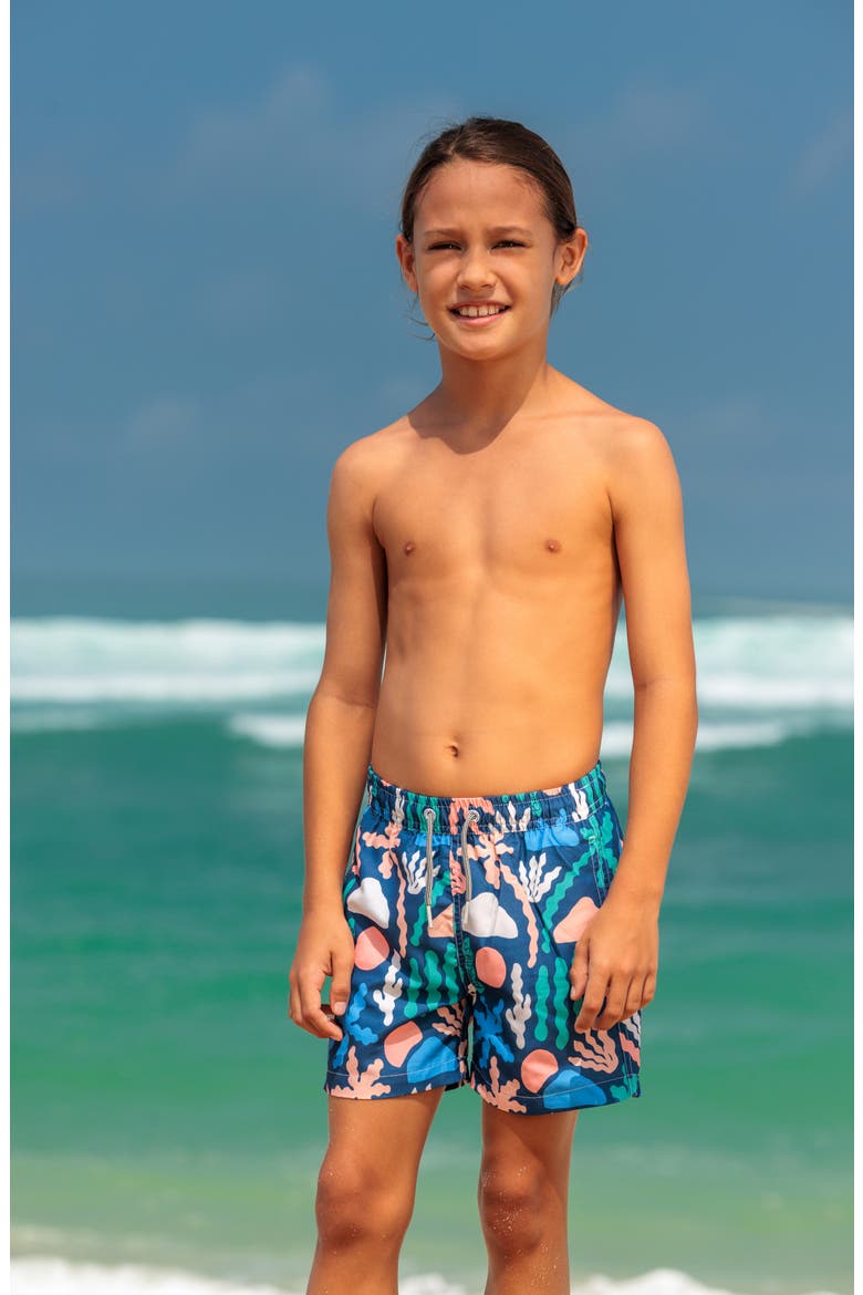 Kids' Palm Springs Swim Trunks, Alternate, color, NAVY
