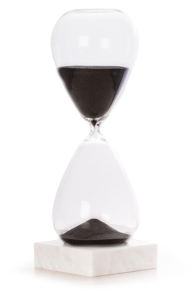 Bey-Berk 90-Minute Hourglass Sand Timer, Main, color, Black