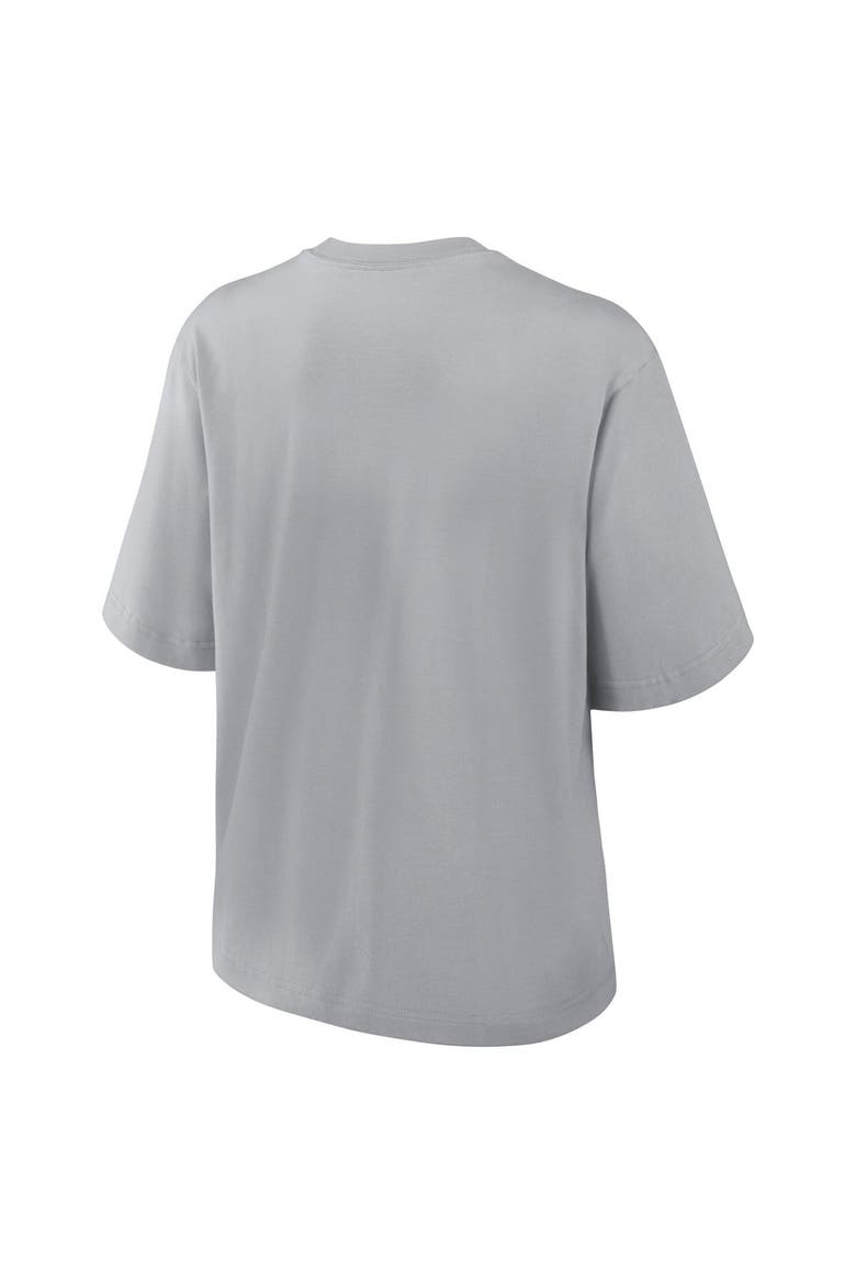 Women's Nike Gray Buffalo Bills Alternate Boxy T-Shirt, Alternate, color, Gray