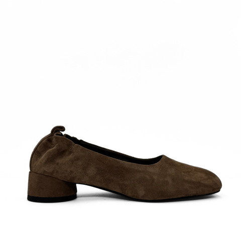 Planner Suede Mini Block Heel