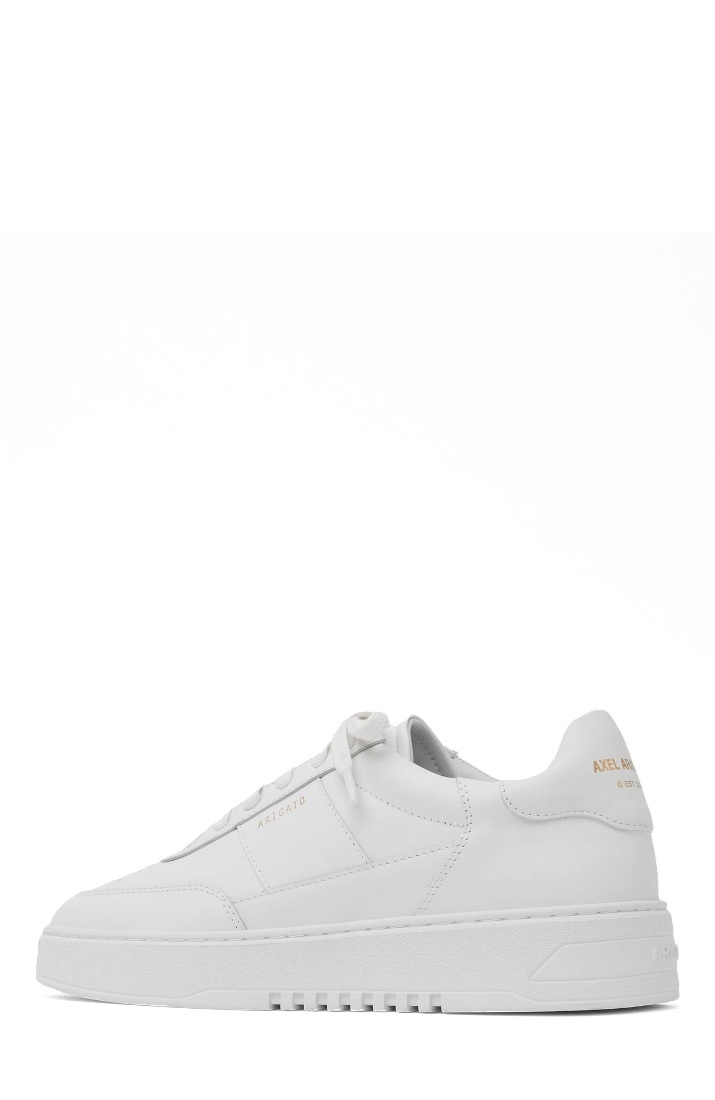 Axel Arigato Orbit Vintage Leather Sneaker, Alternate, color, White/White