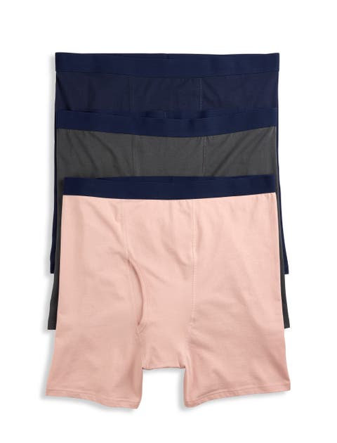 Big & Tall 3-pk Active Stretch 4 Inch Boxer Briefs V3