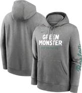 Nike Men's Nike  Heather Charcoal Boston Red Sox 2025 City Connect French Terry Club Fleece Pullover Hoodie