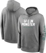 Nike Men's Nike  Heather Charcoal Boston Red Sox 2025 City Connect French Terry Club Fleece Pullover Hoodie