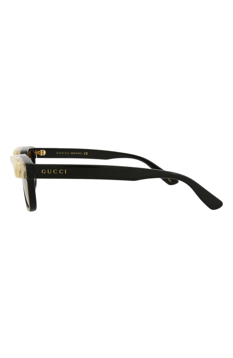 Gucci 54mm Square Sunglasses, Alternate, color,