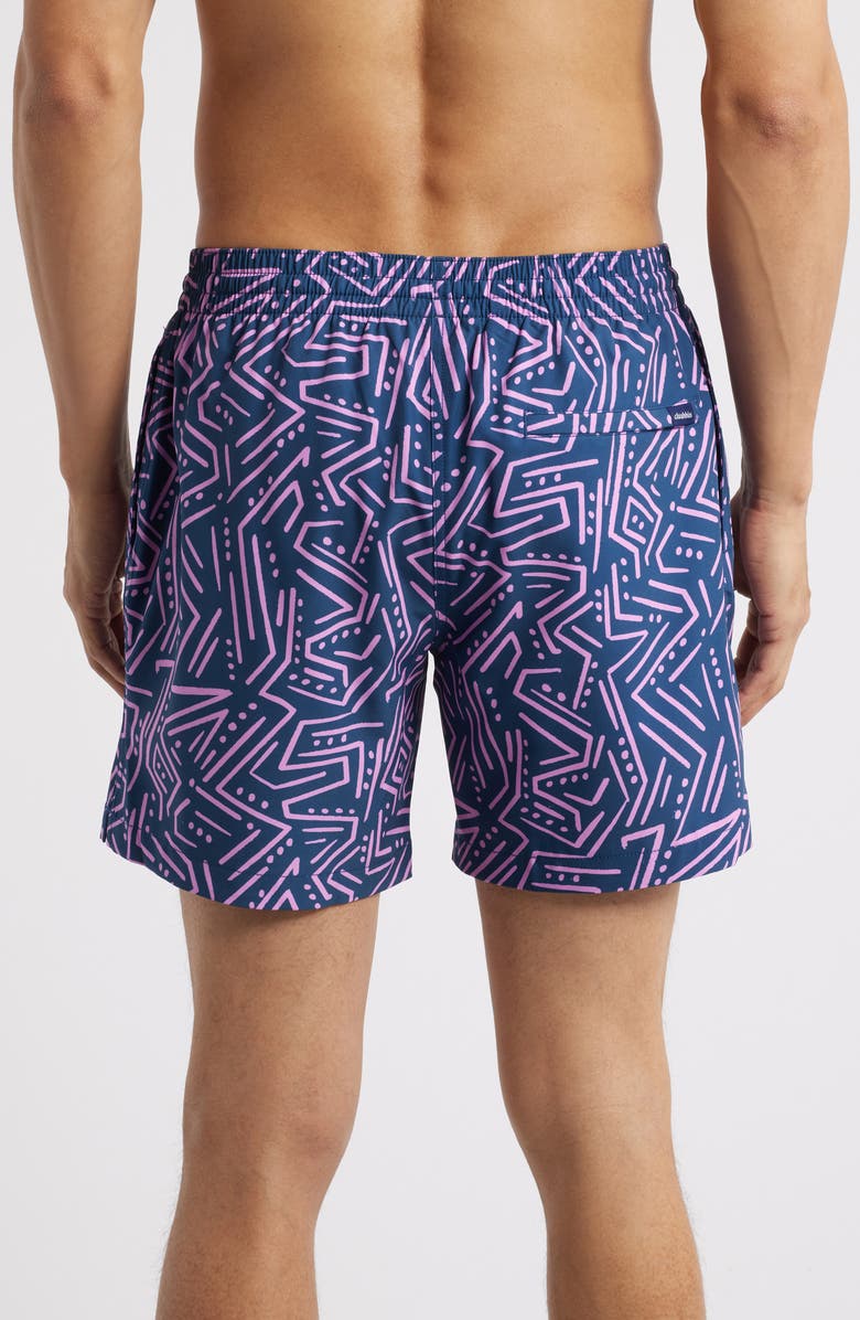 Chubbies The Dark Marzipans 5.5-Inch Swim Trunks, Alternate, color, Navy