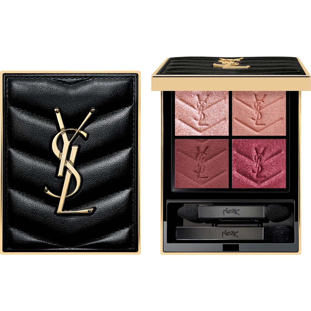 Saint Laurent Yves Couture Mini Clutch Luxury Eyeshadow Palette In Purple