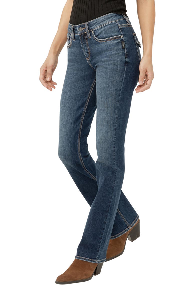 Suki Slim Bootcut Jeans, Alternate, color, GEORGIA