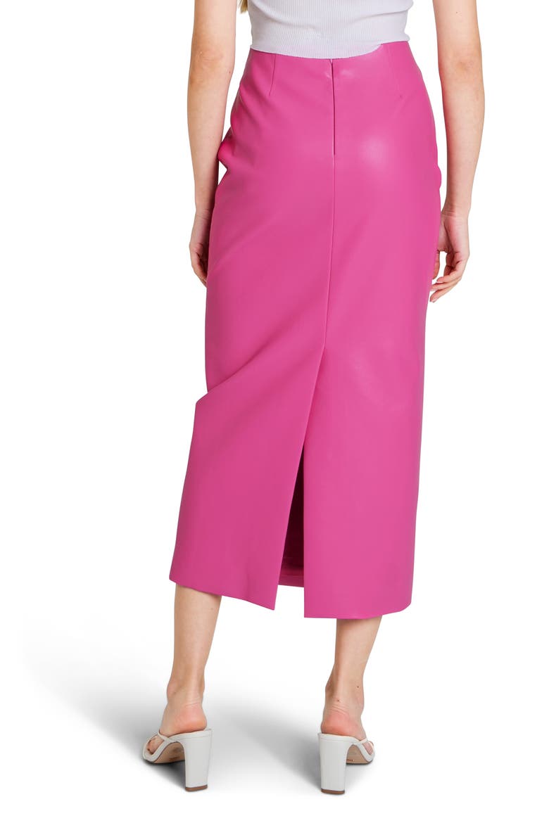 Annie Midi Skirt, Alternate, color, MAGENTA