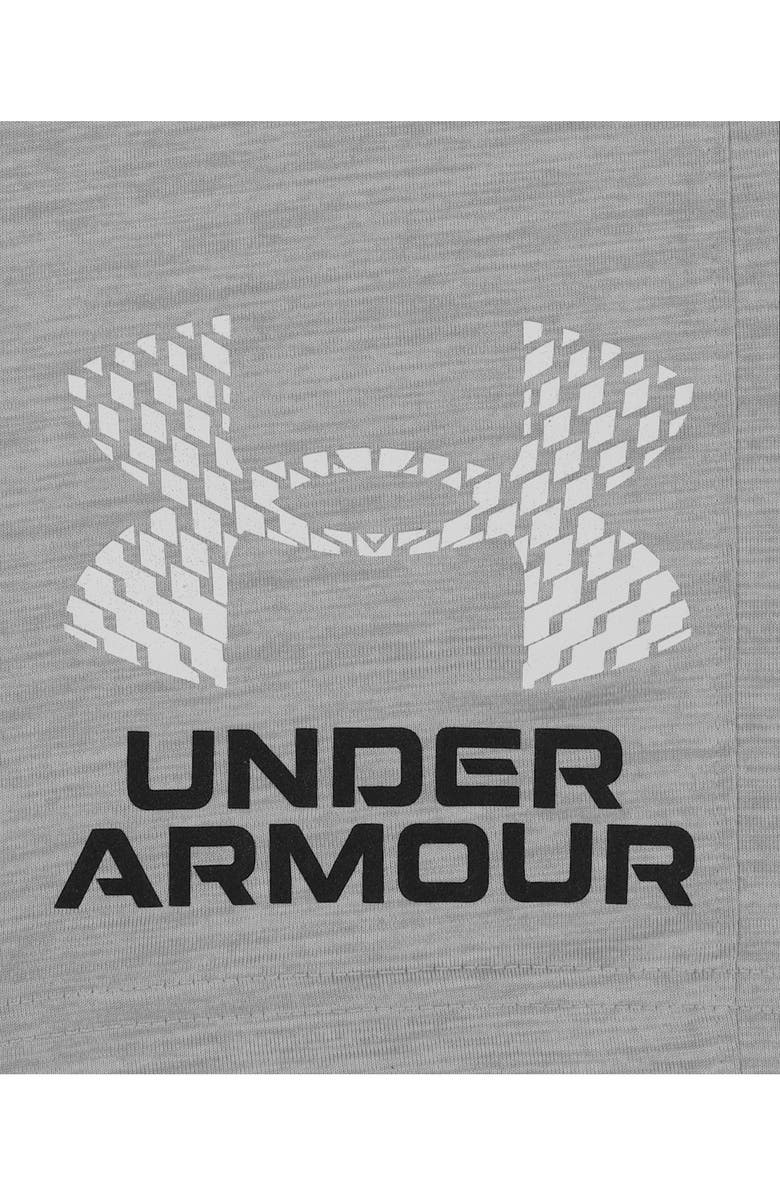 Under Armour Kids' Tech Logo Shorts, Alternate, color, Steel