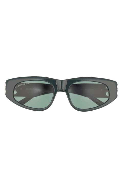 Novelty 53mm Cat Eye Sunglasses