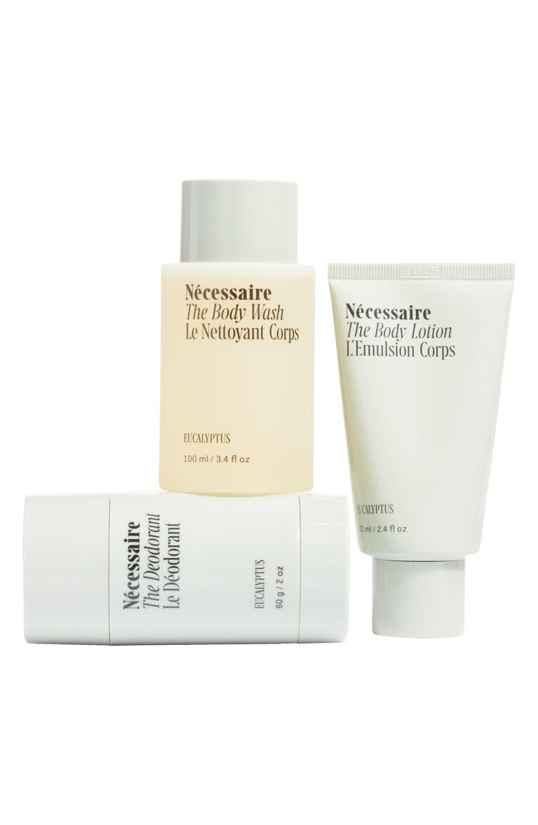 Nécessaire The Body Essentials Eucalyptus Kit, Alternate, color, 