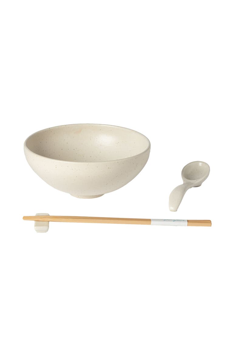 Pacifica Ramen bowl set, Main, color, Vanilla