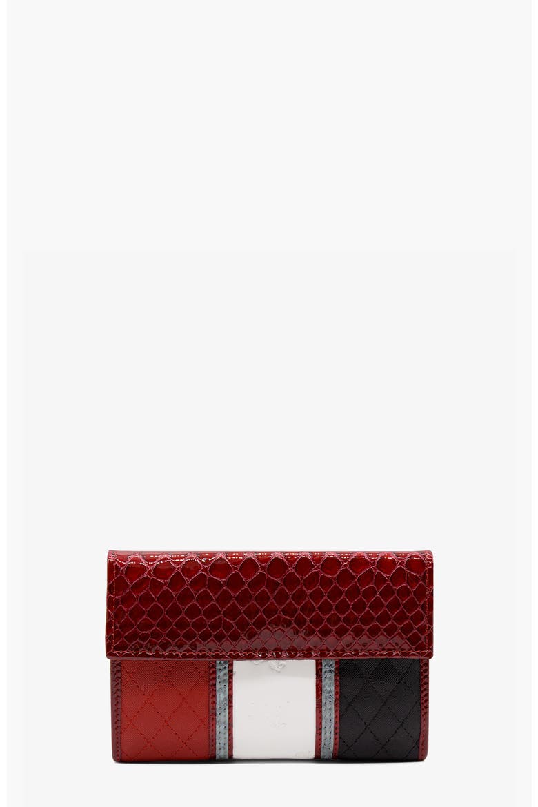 Royal 202 Wallet, Alternate, color, Navy / Red / White / Silver