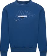 Nike Kids' Sportswear Club Specialty Fleece Crewneck Sweatshirt