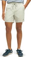 Brooks Brothers Drawstring Stretch Cotton Shorts