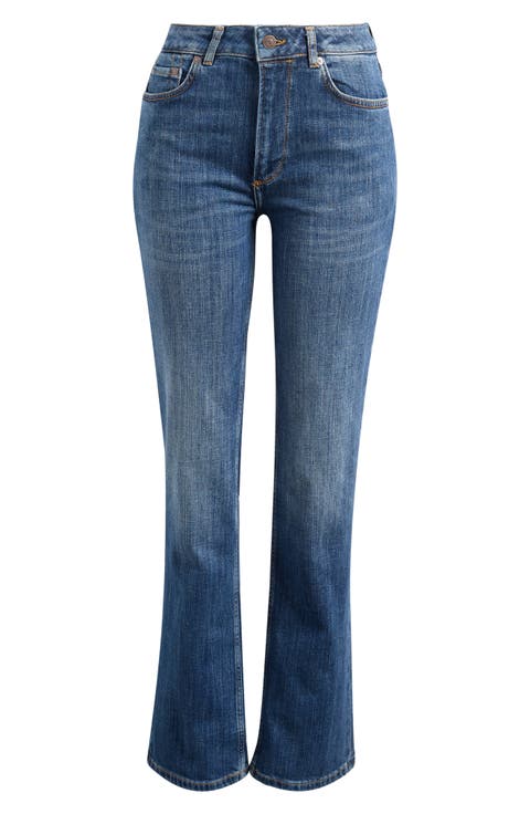 Eve High Waist Slim Bootcut Jeans
