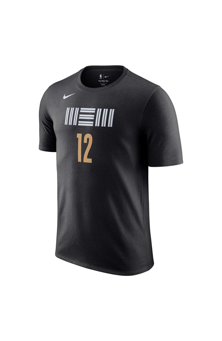 Nike Men's Nike Ja Morant Black Memphis Grizzlies 2023/24 City Edition Name & Number T-Shirt, Alternate, color, 