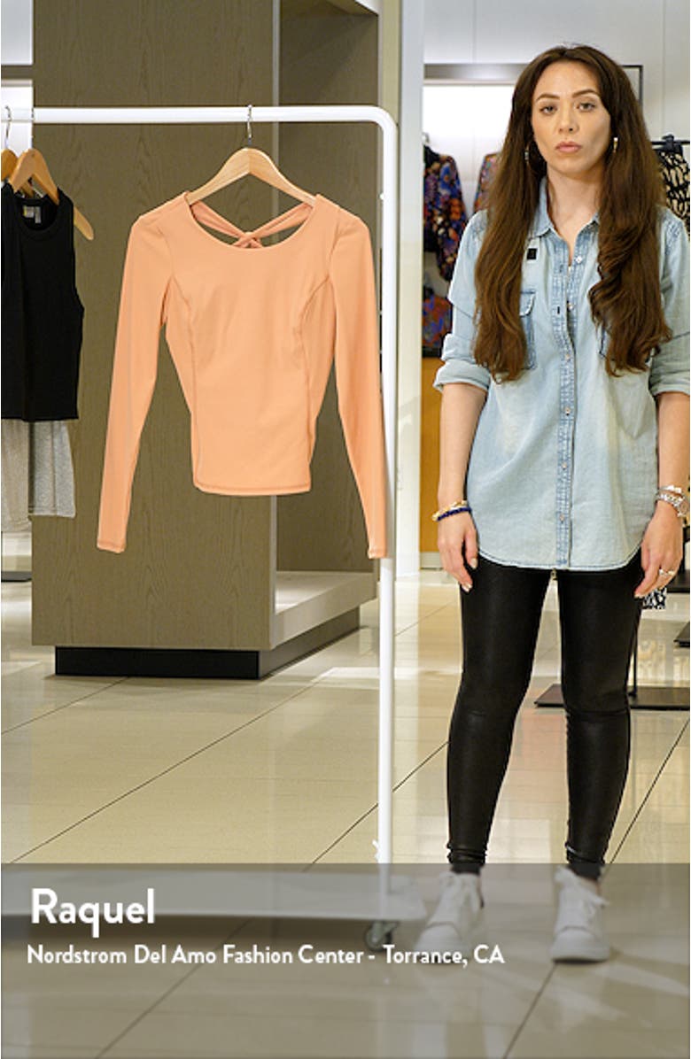 Twist Back Rib Top, sales video thumbnail