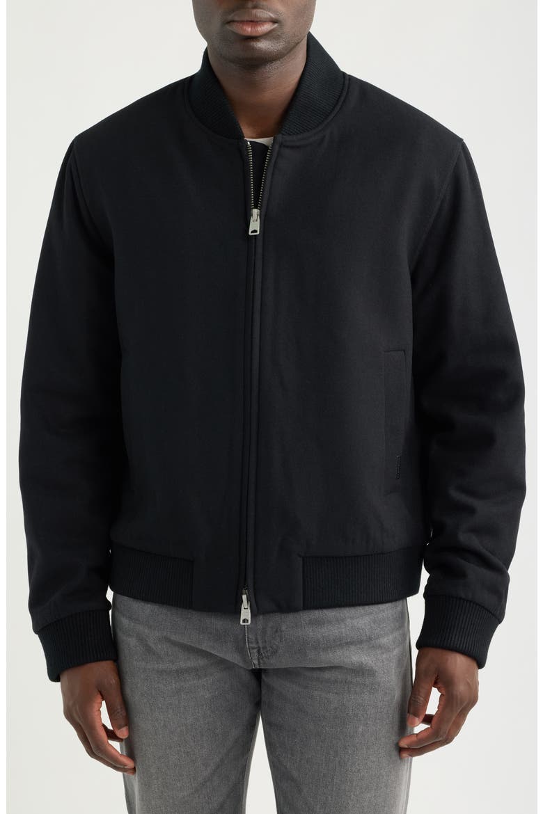 Deceit Bomber Jacket, Alternate, color, BLACK