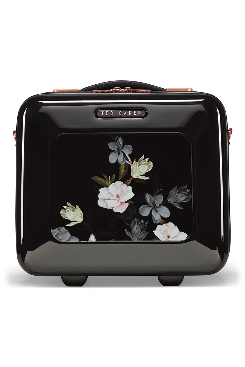 Take Flight Opal Vanity Case, Main, color, BLACK