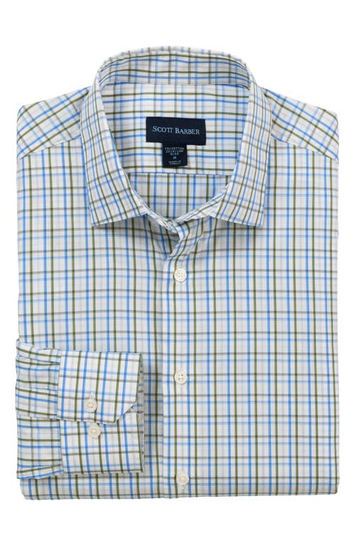 SCOTT BARBER SCOTT BARBER PERFORMANCE BUTTON-UP SHIRT