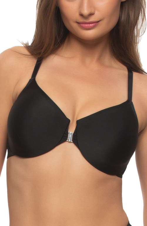 Felina Tempting Underwire Minimizer Bra In Black