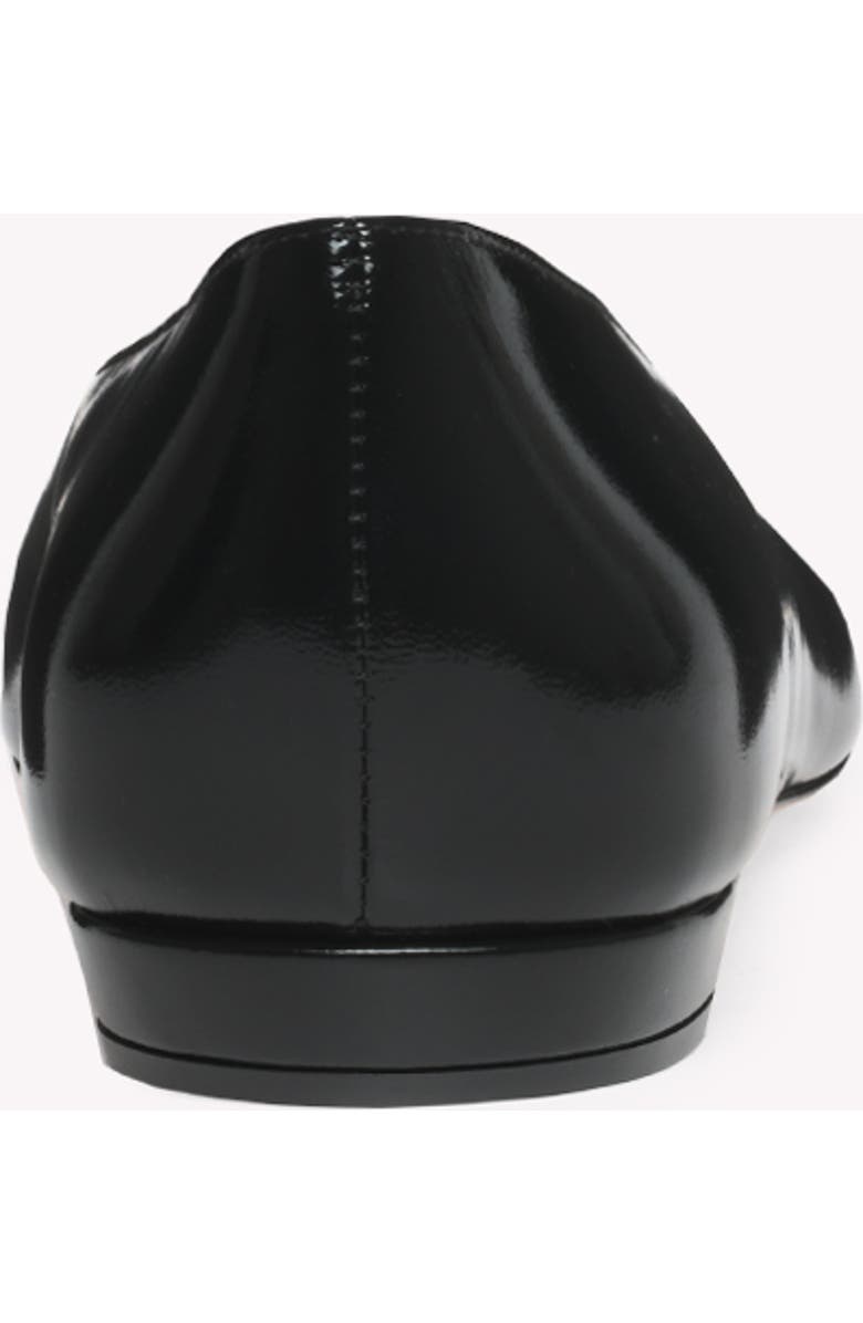 Gianvito Rossi Amelia Flat, Alternate, color, Black Nappa