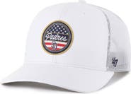 '47 Men's '47 White San Diego Padres Homage Adjustable Trucker Hat