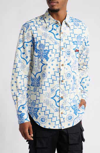 ICECREAM The Bands Patterned Button-Up Shirt