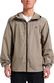 Quiksilver Overcast Water Repellent Hooded Windbreaker
