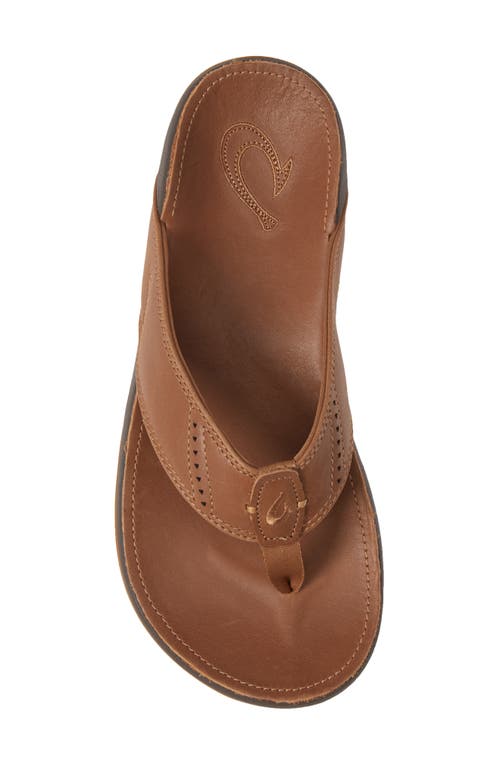 Olukai Wehi Nui Flip Flop In Brown