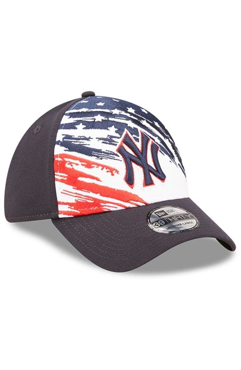 New Era Men's New Era Navy New York Yankees 2022 4th of July 39THIRTY Flex Hat, Alternate, color,
