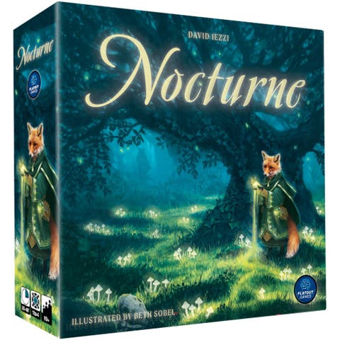Nocturne Set Collection & Bidding Board Game