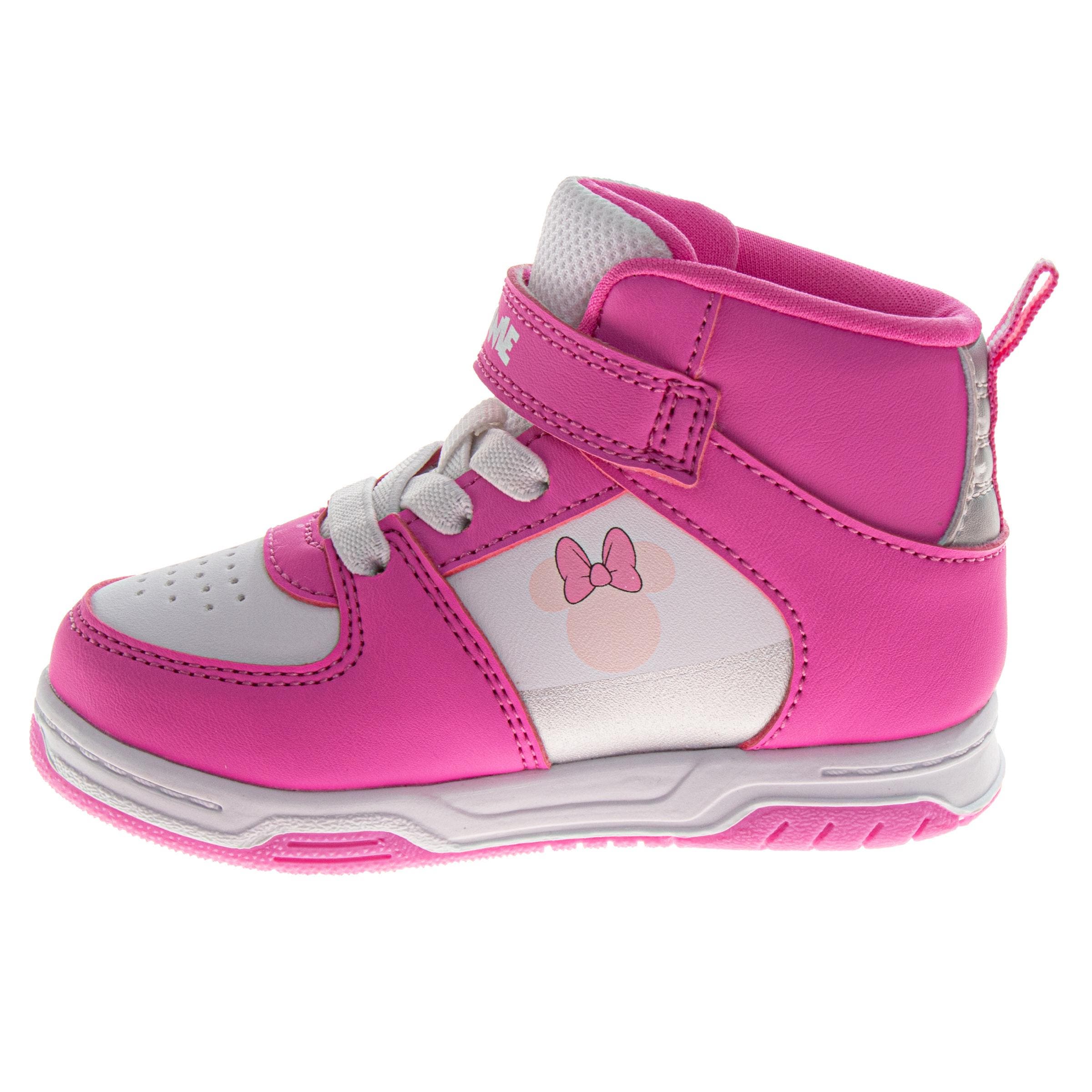 Disney Minnie Mouse Girls Sneakers, Alternate, color, Pink