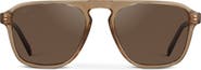 WMP Eyewear Emerson - 53mm Aviator Polarized Sunglasses