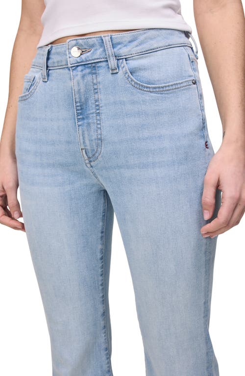 Warp & Weft Warp+weft Nao High Waist Bootcut Jeans In Crush