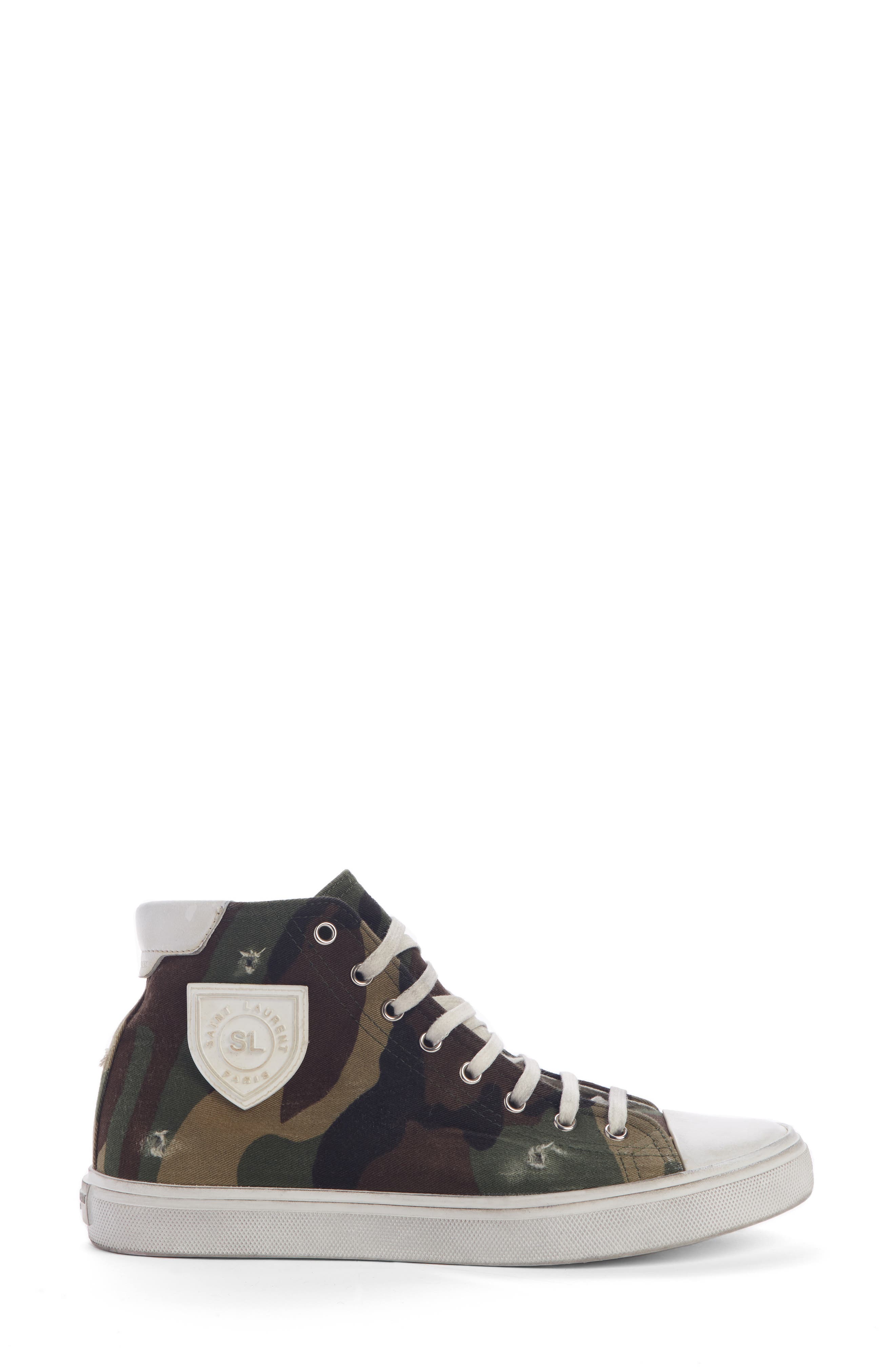 Saint Laurent Bedford Logo High Top Sneaker, Alternate, color, 