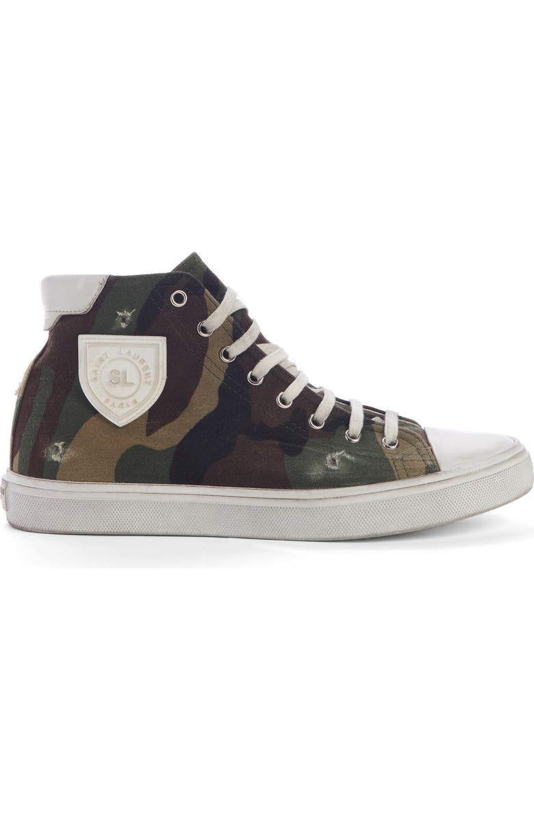 Saint Laurent Bedford Logo High Top Sneaker, Alternate, color,
