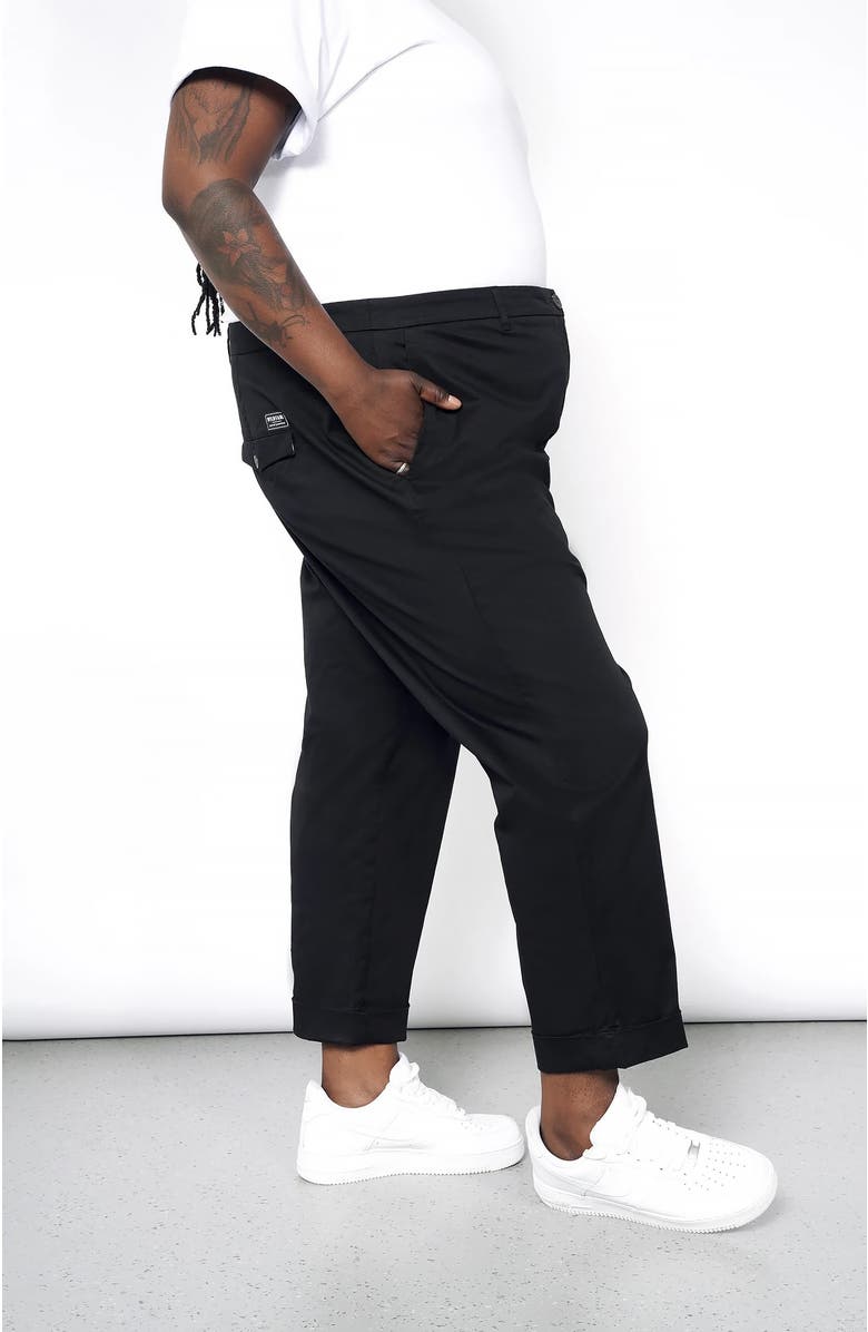 WILDFANG The Essential Trouser, Alternate, color, Black