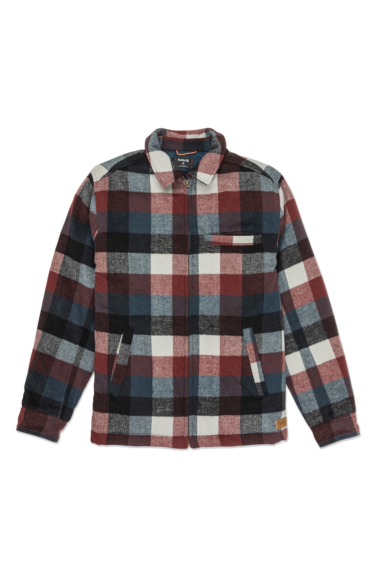 Hurley Union Check Zip Jacket