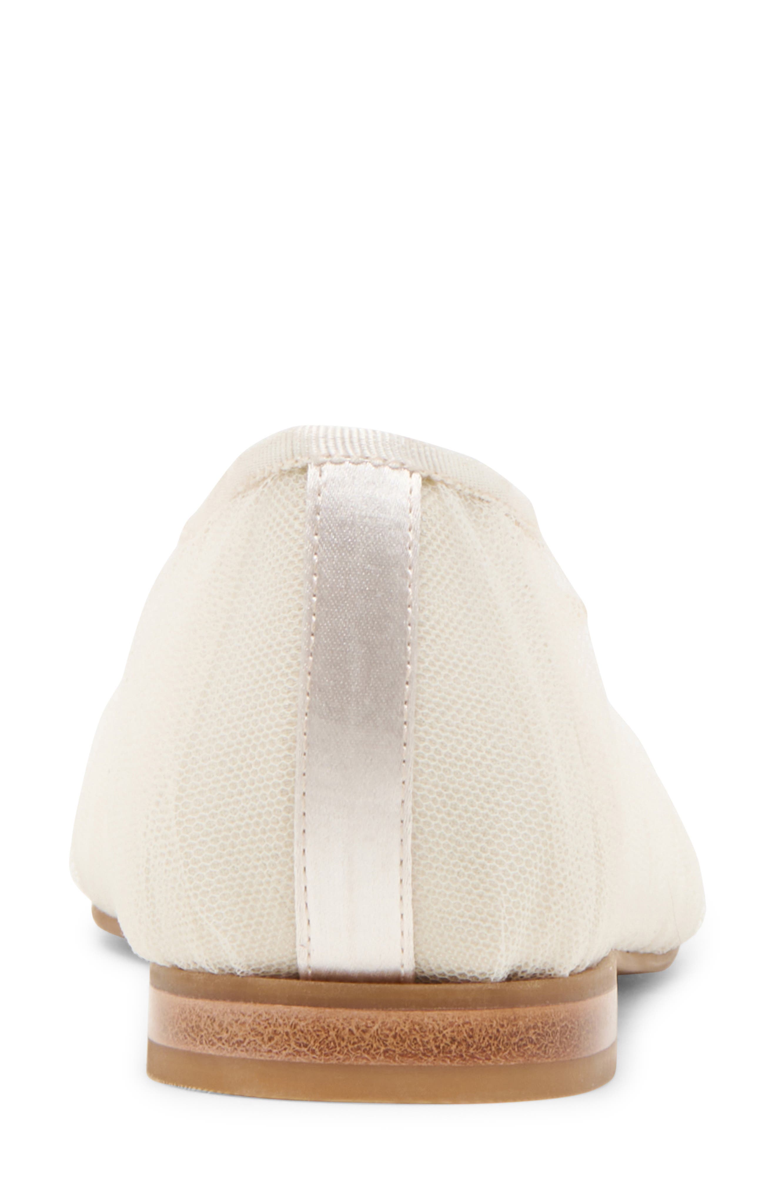 Dolce Vita Cianna Ballet Flat, Alternate, color, Ivory Tulle