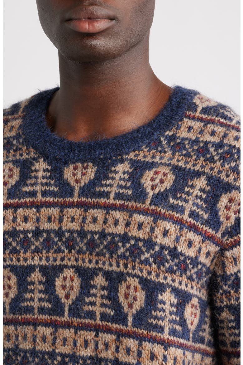 Lars Fair isle Sweater, Alternate, color, LODGECREST FARISLE