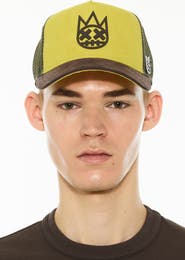 Cult of Individuality Logo Mesh Back Suede Trucker Hat