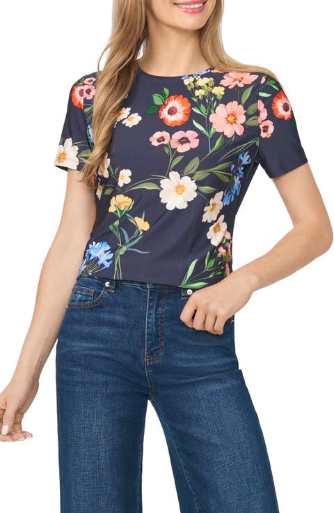 Wilda Floral Graphic Tee