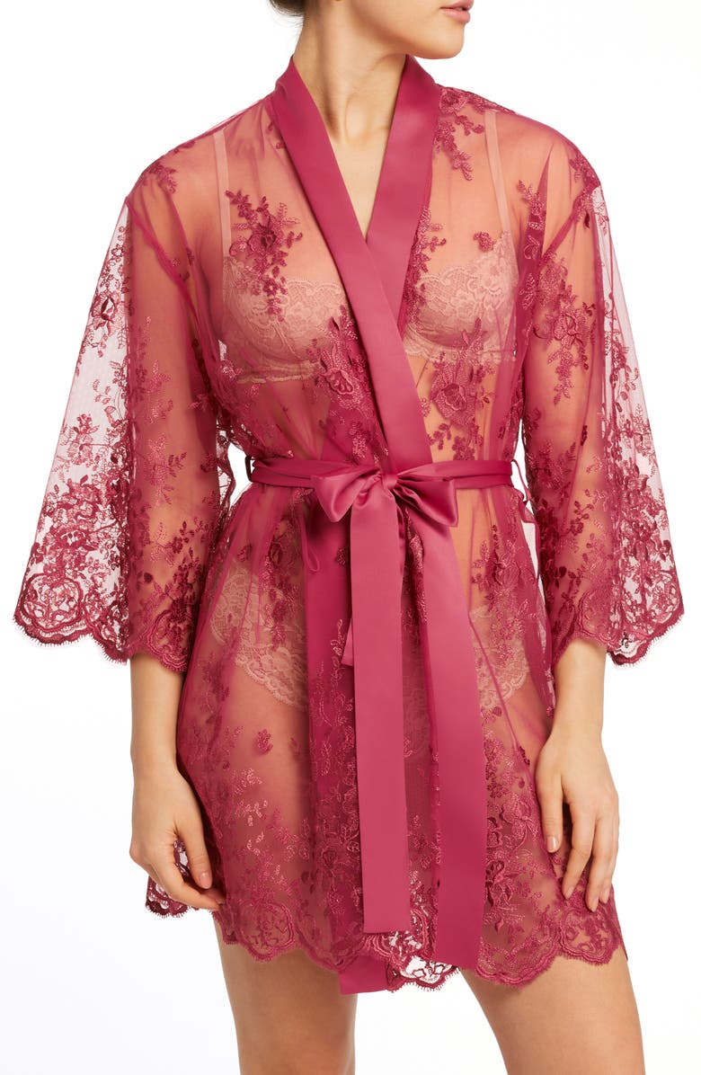 Rya Collection Darling Lace Wrap, Main, color, Lipstick