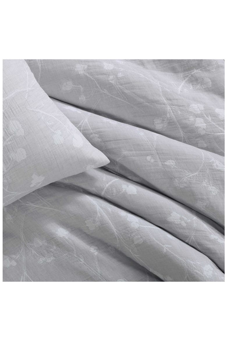 Umbra Floral Comforter & Shams Set, Alternate, color, LIGHT / MEDIUM GREY